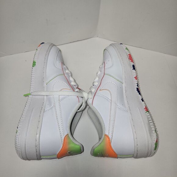 Nike Air Force 1 LV8 GS Doodles Drawing White Shoes DV1366-111 Size 6.5Y Retro - Picture 5 of 14